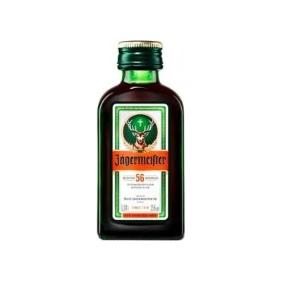 Jägermeister 35% 0,04 l (čistá fľaša)