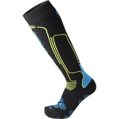 MICO Heavy W Superthermo Primaloft Ski Socks Nero Azzurro