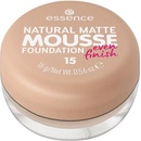 Essence Natural Matte Mousse penový make-up pre matný vzhľad 15 16 g