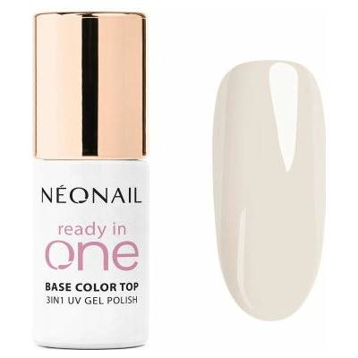 NeoNail READY IN ONE One Coconut Milk 02 mliečnobiely 3v1 gél lak 7,2 ml