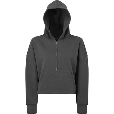 TriDri dámská oversize mikina TR077 Charcoal