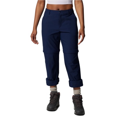 Columbia Дамски панталон със свалящи крачоли Columbia Women's Leslie Falls Convertible Pant Walking trousers - Collegiate Navy - размер 6 (110-1571-0221)