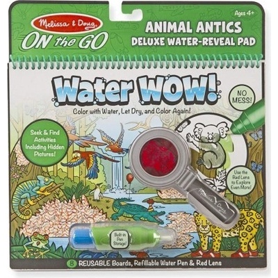 Melissa & Doug Magické pero Šantenie zvieratiek Water WOW! Deluxe