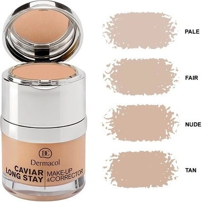 Dermacol Caviar Long Stay make-up & korektor 2 pale 30 ml