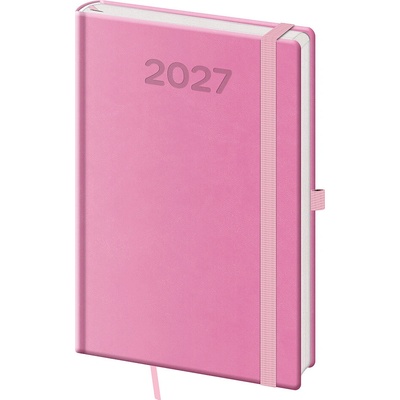 Helma 365 Print Pop A5 týždenný 2027 ružová