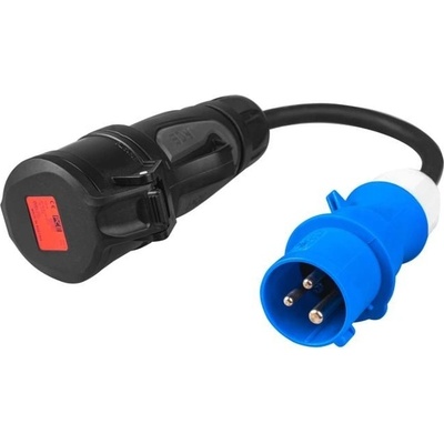 Green Cell adaptér červená CEE 16A 400V na modrá CEE 16A 230V IP44 EVAK03 | Zboží Auto