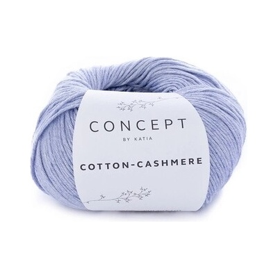 COTTON-CASHMERE Katia Farby COTTON-CASHMERE: 58 svetlá jeans
