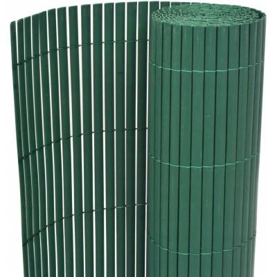 zahrada-XL Oboustranný zahradní plot PVC 90 x 300 cm zelený
