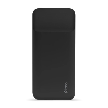 Image 1 of Ttec Външна батерия ttec PowerSlim Pro M 10.000 mAh MagSafe Powerbank - Черна