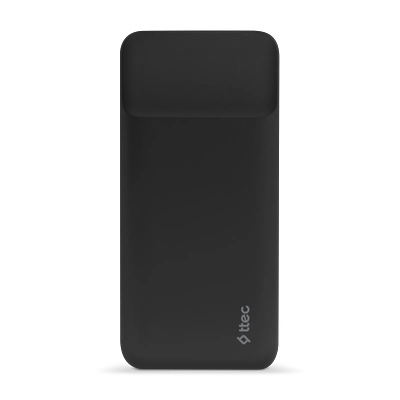 Ttec Външна батерия ttec PowerSlim Pro M 10.000 mAh MagSafe Powerbank - Черна