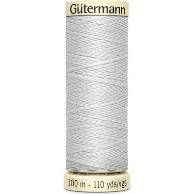 8 Univerzální šicí nit Gütermann 100% PES, šedá