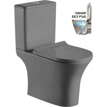 Inter Ceramic Моноблок icc 7937s matt gray