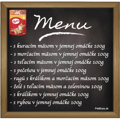 My Love pre mačky Pozbieraj si vlastné menu 96 x 100 g