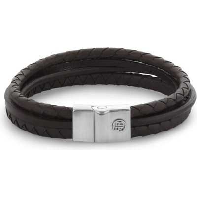 REBEL & ROSE náramok Premium Combo Brown RR-M0055-S