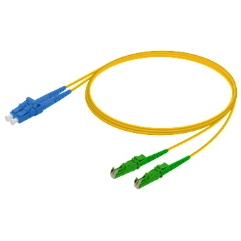 Conneu E2000-APC-LC-UPC сингъл мод, дуплекс, 7 метра (CNFJ-E2ALCOS2DYE3mm-7)