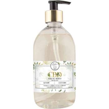 Bohemia Gifts & Cosmetics CBD tekuté mýdlo s konopným olejem dávkovač 500 ml