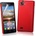 LG Optimus 4X HD P880 Твърд Калъф Червен + Протектор