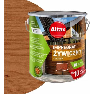 Impregnace na dřevo Altax 9 l mahoń proti plísním voděodolná