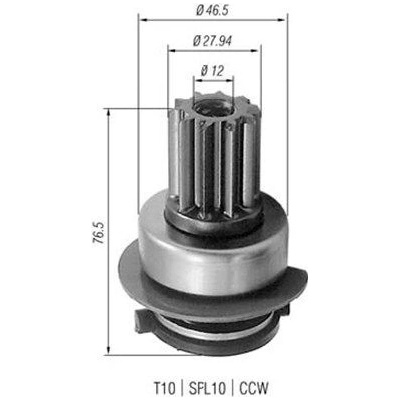 Pastorok, štartér MAGNETI MARELLI 940113020223