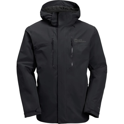 Jack Wolfskin Мъжко водоустойчиво яке Jack Wolfskin Jasper 2L Jacket Waterproof jacket - Black - размер XL (002-3095-0114)