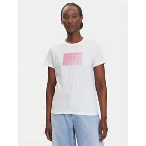 Tommy jeans Тениска tjw reg gradient flag ss (dw0dw20905-ybl)
