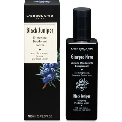 L'Erbolario Black Juniper Energising Deodorant Lotion - Лосион дезодорант 100мл