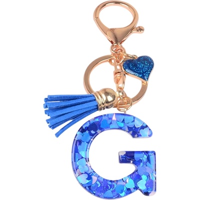 HARAHU Ключодържател Азбука - g / Тъмносиня kp37866 (37866)