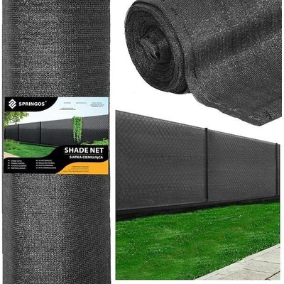 Springos tieniaca sieť SN0043 140g/m² 1,5 x 10 m čierna