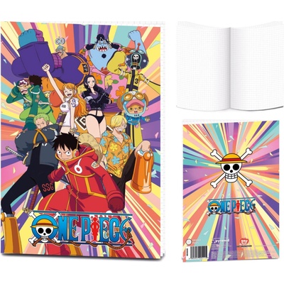 One Piece Zošit A5 štvorčekový