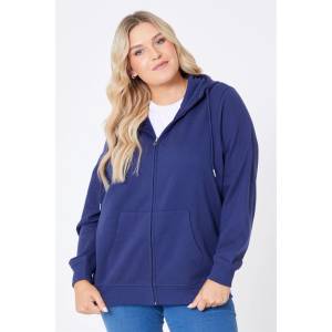 Be You Суичър Be You Women's Basic Zip Hoodie - Navy