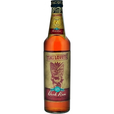 Tiki Lovers Dark Rum 57% 0,7 l (holá láhev)