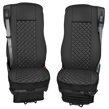 Тапицерия lkw, черна за камион daf xf 106 2015-2021