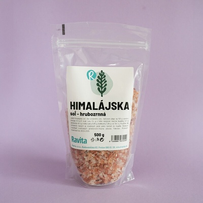 Ravita Himalájska hrubozrnná Soľ 500 g