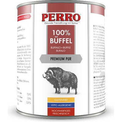 Perro Premium Pure Byvol 820 g