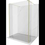 Mexen Kioto самостоятелна душ стена 150 x 30 x 30 см, прозрачна, златна - 800-150-030-222-50-00-030 (800-150-030-222-50-00-030)