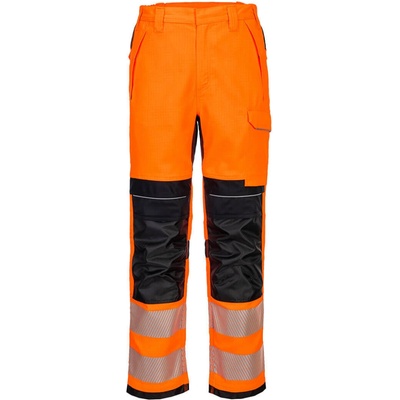PortWest kalhoty PW3 FR HVO Holster oranžová-černá