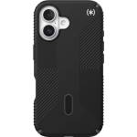 Speck Калъф Speck - Presidio2 Grip, iPhone 16, MagSafe, черен (150689-3205)