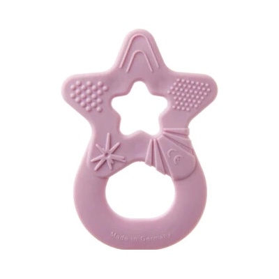 Dentistar Teether Star hryzadlo Hviezda svetlo ružová