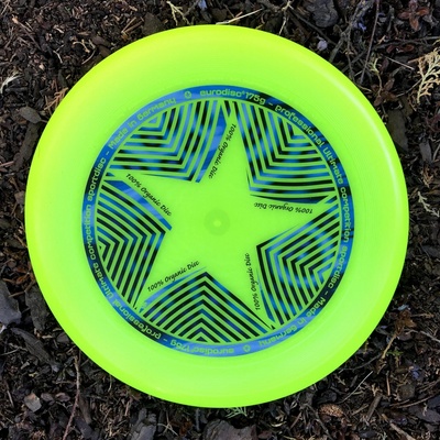 Eurodisc (100% organické frisbee) Yellow Star