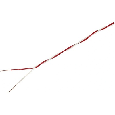 econ connect KD02TWSVS10 spojovací drát2 x 0.2 mm² červená / bílá 10m