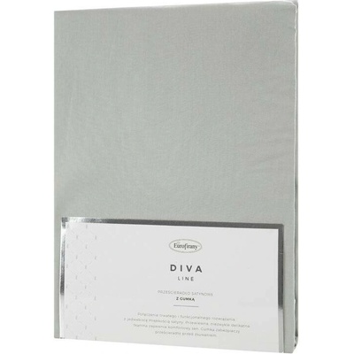 Takoy Prostěradlo s gumou 100xz bavlněného saténu barva světle šedé 125 g/m2 DINA Diva Line-HF-398754 100x200x25 200x25