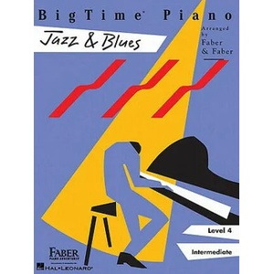 Bigtime Piano Jazz & Blues, Level 4 Intermediate (ISBN: 9781616770112)