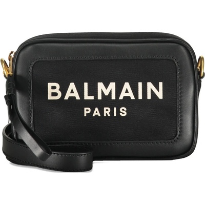 Balmain Paris Camera Black crossbody kabelka Černá
