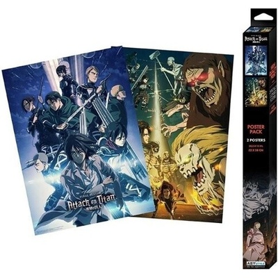 ABYstyle Plakát Attack on Titan - Season 4 (2 plakáty)