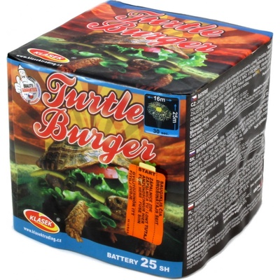 Turtle burger 25 ran kompakt