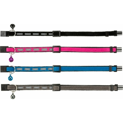 Trixie obojek pro kočku reflexní sametový 22 - 36 cm – Zboží Mobilmania