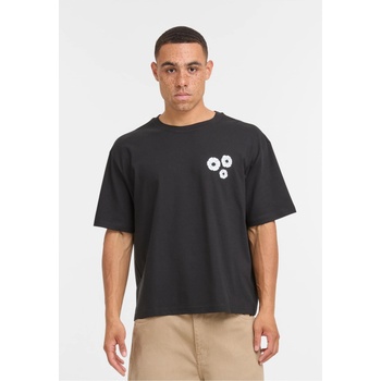 Mister Tee Тениска Bold Flowers Cropped Oversize Tee black XXLUB-MT4021-00007 - Тъмносив, размер S