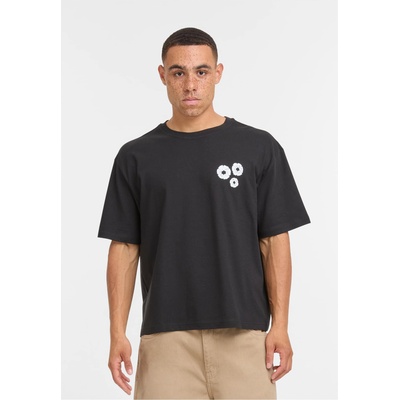 Mister Tee Тениска Bold Flowers Cropped Oversize Tee black XXLUB-MT4021-00007 - Тъмносив, размер S