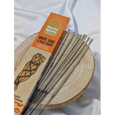 Mystic Spirits vonné tyčinky Palo Santo & Biela Šalvia 15 g