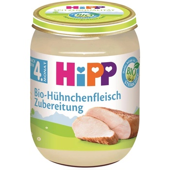Image 1 of HiPP Био Пюре HiPP Пилешко месо - 125 гр